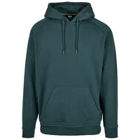 URBAN CLASSICS Blank Kapuzenpullover Green Bottle S