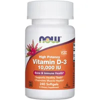 NOW Foods Vitamin D3 10000 IU