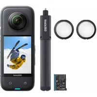 INSTA360 X3 All-Purpose Kit 360-Grad-Action-Kamera schwarz