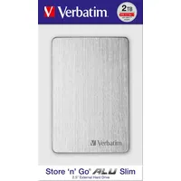 Verbatim  Store 'n' Go Alu Slim 2 TB USB