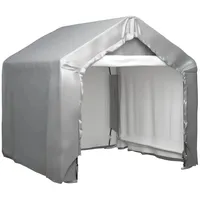 VidaXL Lagerzelt Grau 180x180 cm Verzinkter Stahl