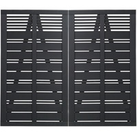 Plus Doppeltor Silence 200 x 170 cm RAL 9005