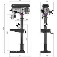 Optimum Säulenbohrmaschine OPTIdrill DH 28FS | 3020284