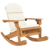 VidaXL Adirondack-Schaukelstuhl 105 x 90 x 36 cm braun