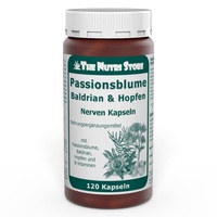 The Nutri Store Passionsblume Baldrian Hopfen Nerven