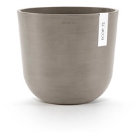Ecopots Pflanztopf Oslo Braungrau 25 cm x 21,8 cm