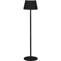 Konstsmide LED Akku Stehleuchte Pomezia schwarz 2700/3000/4000K+RGB, dimmbar