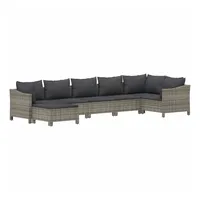 VidaXL Modell 50 Loungeset grau