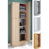 VCM XXL Schuhschrank Kleiderschrank Schrank Lona 5f S