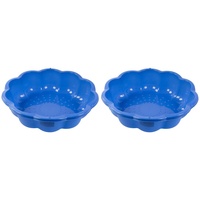Buri 2x Sandkasten Blume Buddelkasten Sandkiste Kinderpool