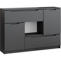 Vicco Kommode Ruben Anthrazit, 120 x 84 cm