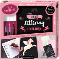 Coppenrath Verlag Handlettering Unicorn - Starter-Set