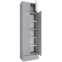 VCM Schuhschrank Lona XXL ca.70x240x39cm grau