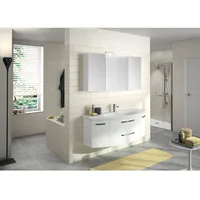 Pelipal Badmöbel-Set 4010 3-tlg. Weiß