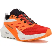 Salomon Sense Ride Herren Lunar Rock/ShocKing Orange/Fiery Re 44