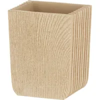 Kela Zahnputzbecher Kaiu Polyresin Beige Natur