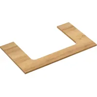 Pelipal Waschtischplatte Quickset 357 73 cm Riviera Eiche quer