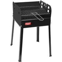 Ferraboli Ciao - Holzkohlengrill - Verchromter Grillrost 35 x