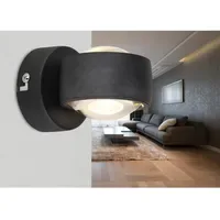 GLOBO Randi (7,5 x 7 cm) 7 W Schwarz