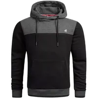 Alessandro Salvarini Kapuzenpullover AS-315 in Dunkelgrau | Gr.: XXL
