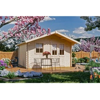 SKANHOLZ Skan Holz Holz-Gartenhaus Malaga 2 Natur 340 cm