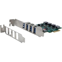 Exsys PCIe Karte 4x USB 3.2 Gen 1, Kontrollerkarte