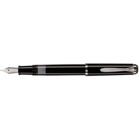 Pelikan Classic M 205 Kolbenfüller schwarz hochglänzend F (fein)
