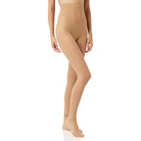 Ulla Popken Damen Strumpfhose, 3er Pack, Teint, 52-54 EU