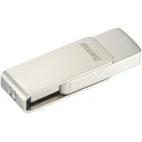 Hama Rotate Pro", USB 3.0, 64GB, 70MB/s, Silber
