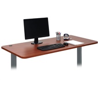 Mendler Tischplatte HWC-D40 für Schreibtische, Schreibtischplatte, 160x80cm natur