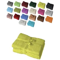 EXKLUSIV HEIMTEXTIL Duschtuch 70 x 140 cm gelb 4