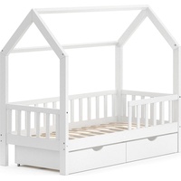 VitaliSpa Hausbett Wiki, 80x160 cm mit 2 Schubladen
