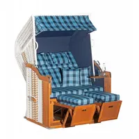 SonnenPartner Rustikal 255 Plus 2-Sitzer Halbliegemodell PVC-Geflecht
