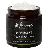 The highland soap company Pfefferminz-Fußcreme, 120 ml, kühlende und