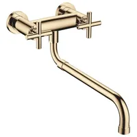 Dornbracht TARA Wand-Brückenbatterie Messing