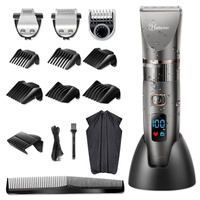 Hatteker Haarschneidemaschine Profi Haarschneider Herren Haartrimmer Bartschneider Barttrimmer Präzisionstrimmer