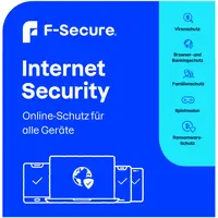 F-Secure Internet Security 1 Jahr 3 Geräte Win/Mac/Android/iOS