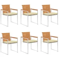VidaXL Gartenstuhl 6 St. 6 x 6 x 6