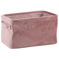 Home4You Aufbewahrungskorb, 33 x 23 cm - Rosa -