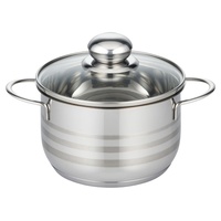 ELO Kochtopf aus Edelstahl für Induktion, 16 cm Mit