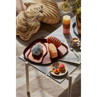 Broste Copenhagen Seashell Mussel Skulptur-Kerze Baja Blue