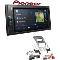  Pioneer Autoradio Bluetooth USB für Ford Fiesta 2008-2013 silber