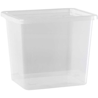 PLAST TEAM Vertriebs GmbH Aufbewahrungsbox CAESAR, Transparent - Kunststoff
