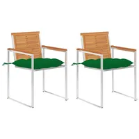 VidaXL Gartenstuhl 56 x 56 x 85 cm grün