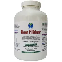 VitalLife NIEREN 11 Kräuter "Nierenkräuter" 360 Kapseln NATUR pur