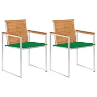 VidaXL Gartenstuhl 56 x 56 x 125 cm grün