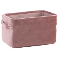 Home4You Aufbewahrungskorb, 30 x 21 cm - Rosa -