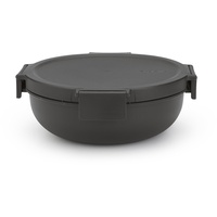 Brabantia Make - Take Salatschüssel 1.3L Dark Grey