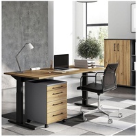 Germania Büromöbel-Set Profi 3.0 Set 8, Schreibtisch und Aktenschra