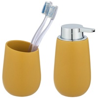 Wenko Waschtisch-Set Mod. Badi Gelb, 2-tlg.